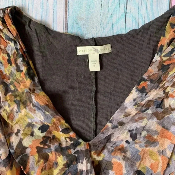 Weston wear lightweight sleeveless flowy midi dress size small - Picture 6 of 8